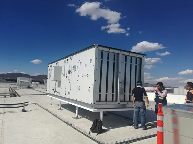 Unidad manejadora para cuarto limpio