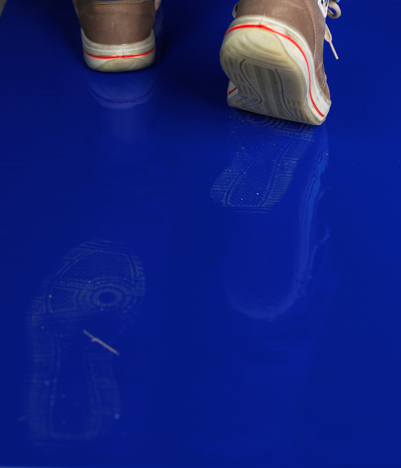 Tapete adhesivo para cuarto limpio